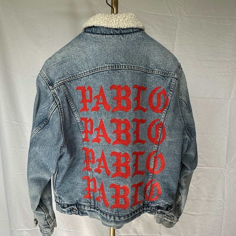 Yeezy Life Of Pablo Denim Levi's Jacket